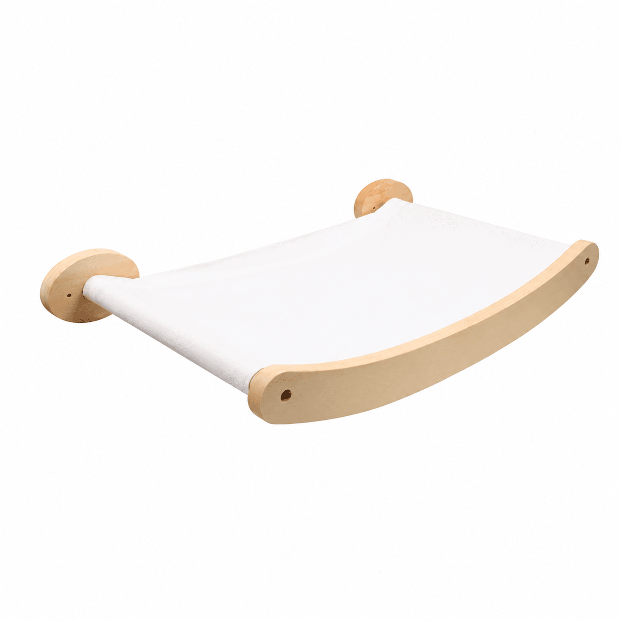 hamac mural en bois pour chat