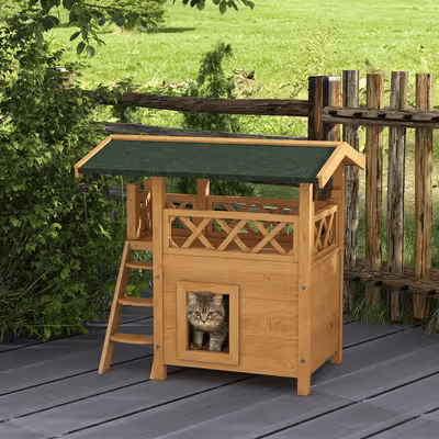 Maison Chat - WoodCatHouse™ - Le royaume des chats