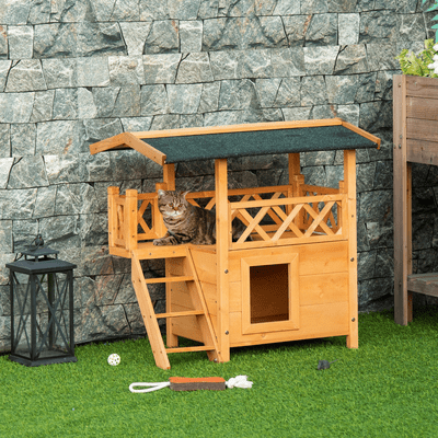 Maison Chat - WoodCatHouse™ - Le royaume des chats