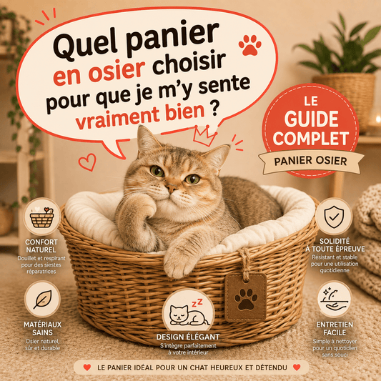 panier osier chat guide complet