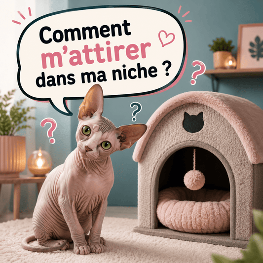 astuce pour attirer chat dans niche pour chat