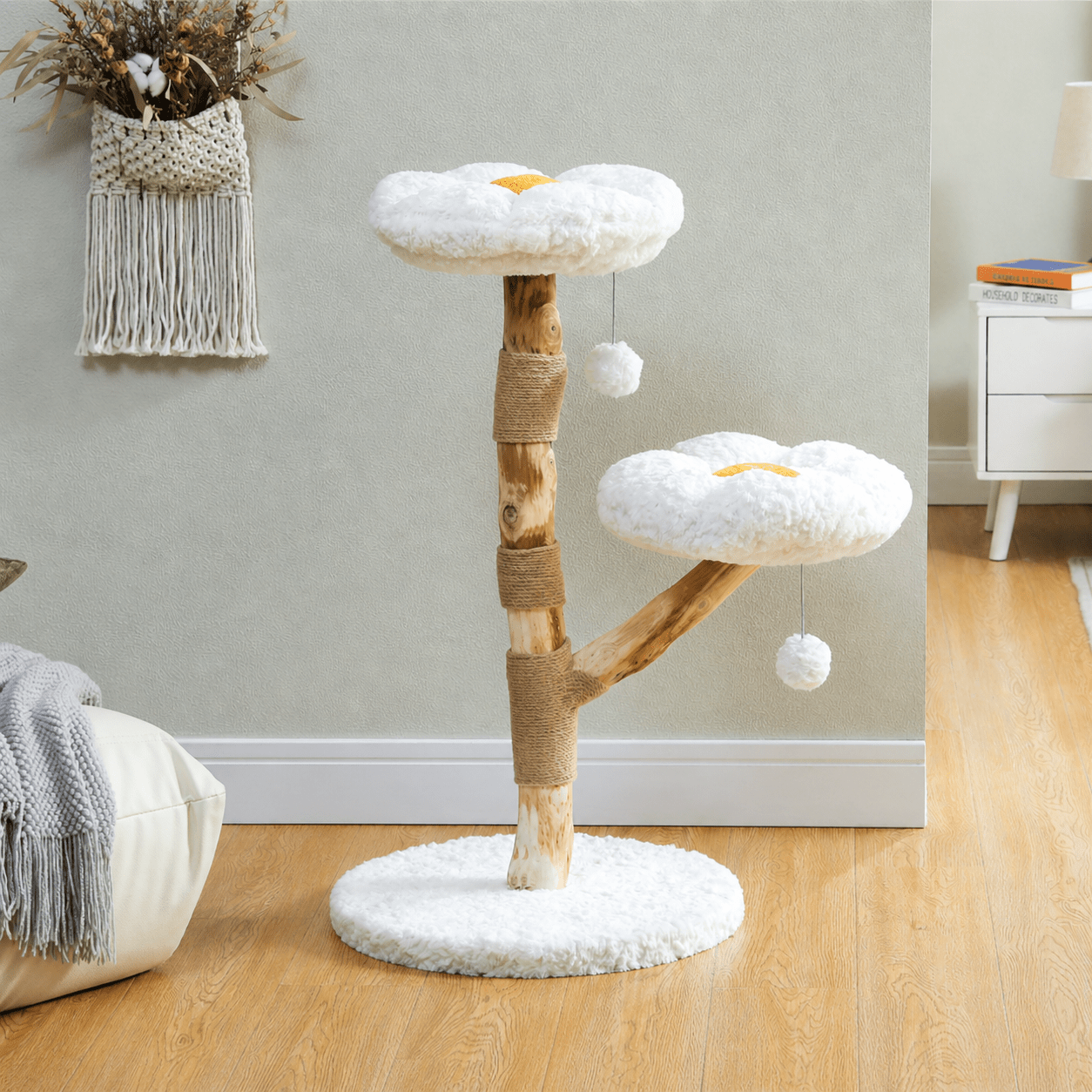 arbre a chat nuage design confortable