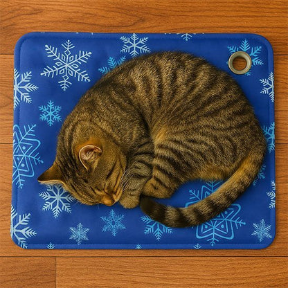 chat tigre sur tapis rafraichissant chat