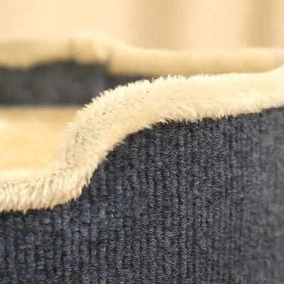 douceur intense niche pour chat gris