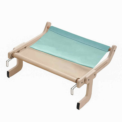 hamac pour chat bleu confortable