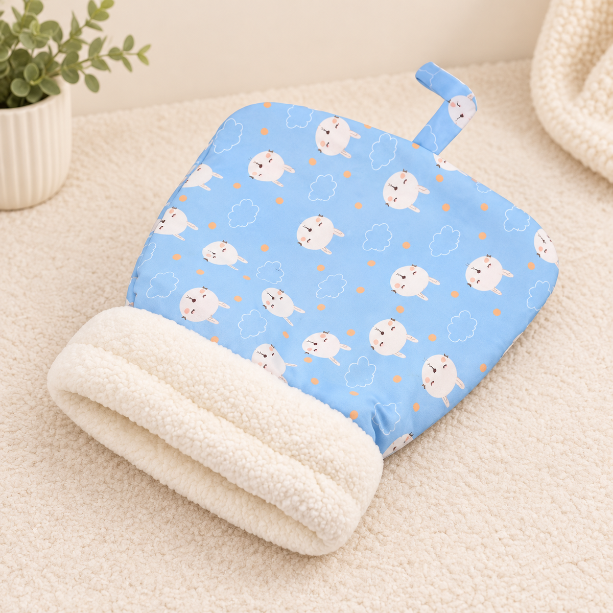 lit pour chat confortable design lapin