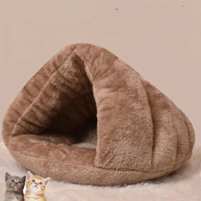 lit pour chat doux confortable snughut khaki