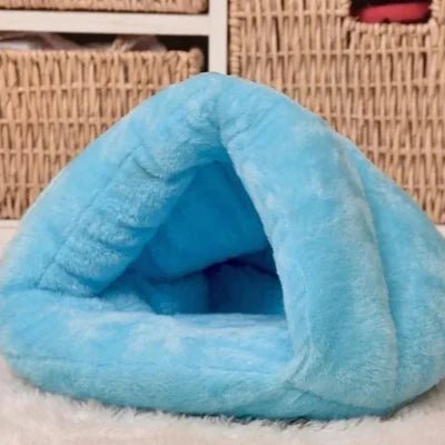 lit pour chat snughut bleu doux confortable