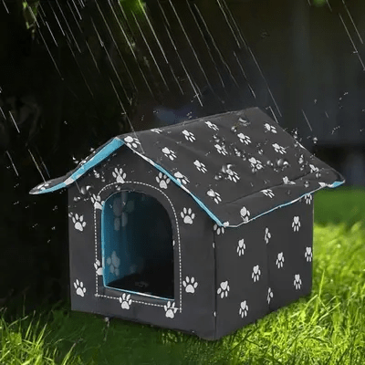niche pour chat exterieur impermeable noir